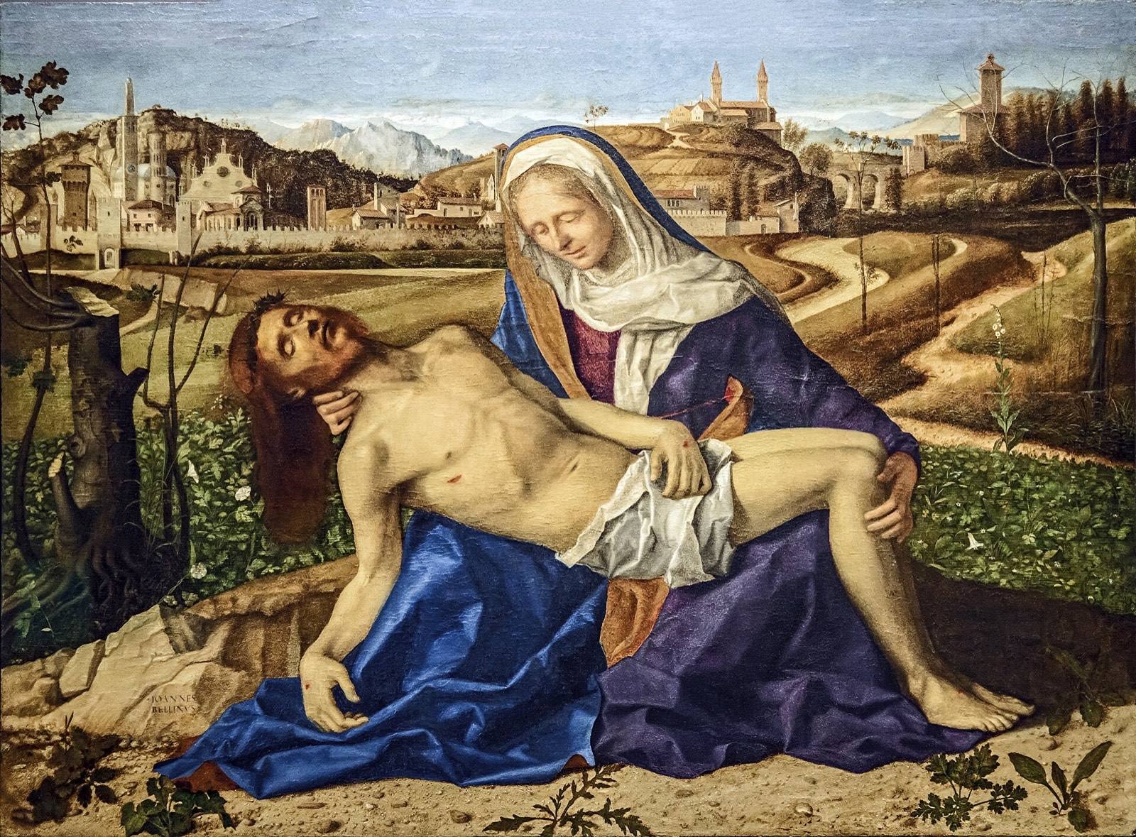 Pietà by Giovanni Bellini