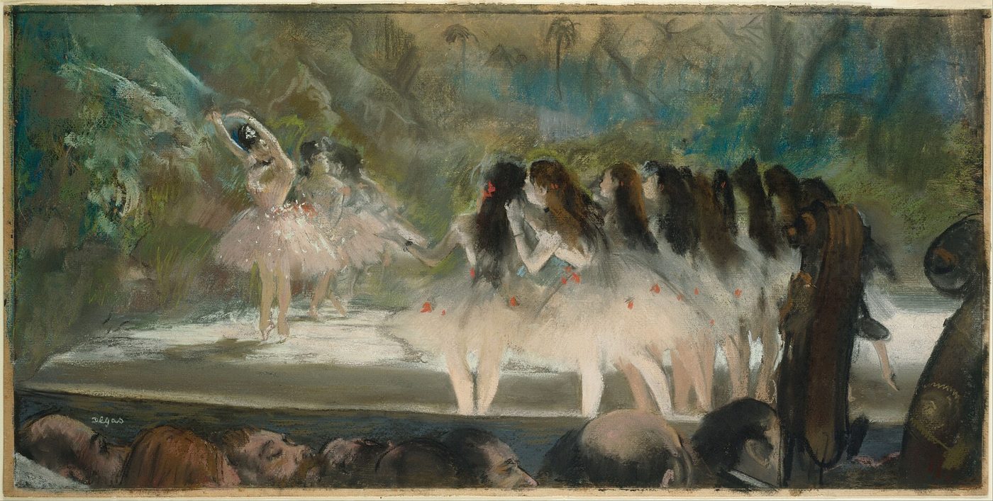 Ballet at the Paris Opéra by Edgar Degas
