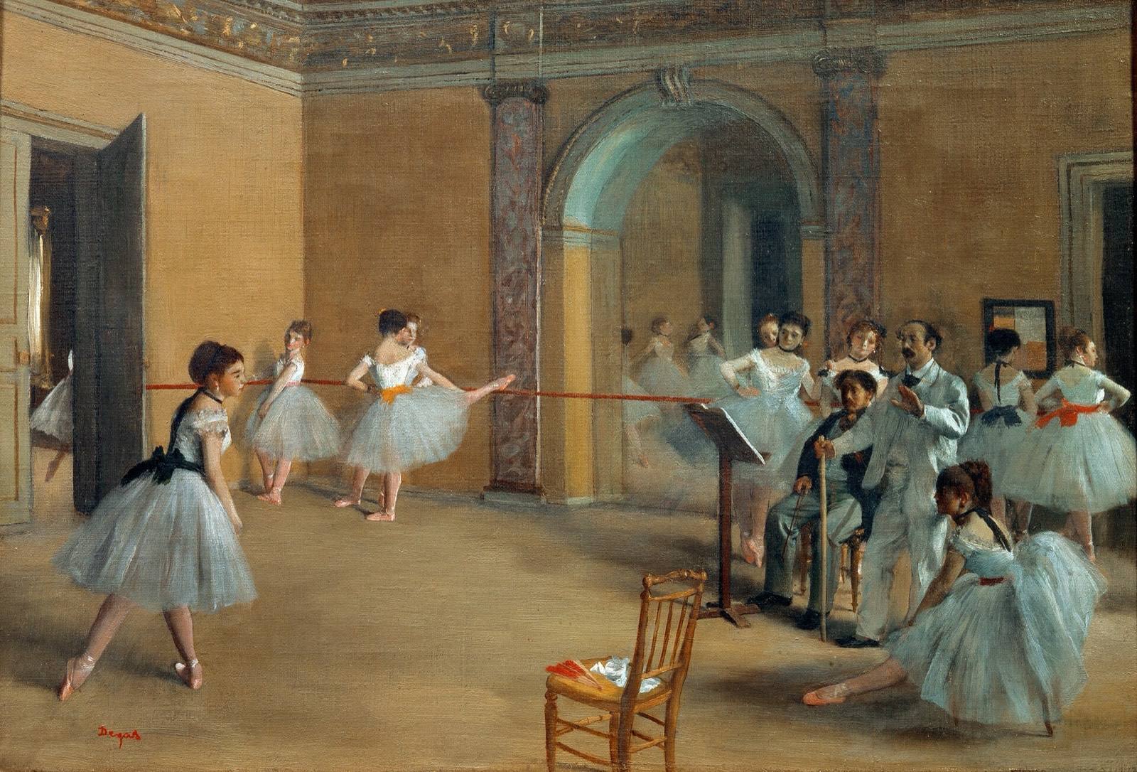 The Dance Class by Edgar Degas