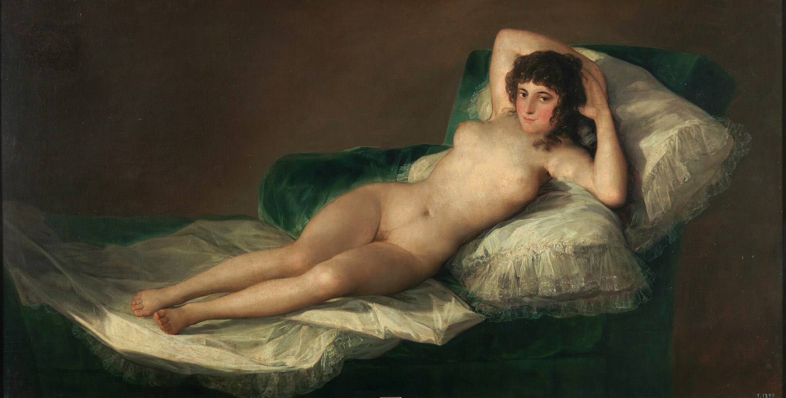 The Nude Maja by Francisco Goya