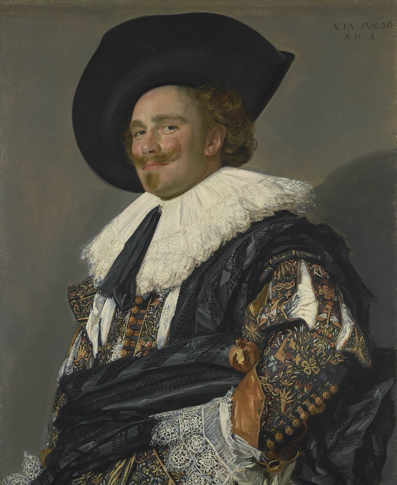 The Laughing Cavalier by Frans Hals