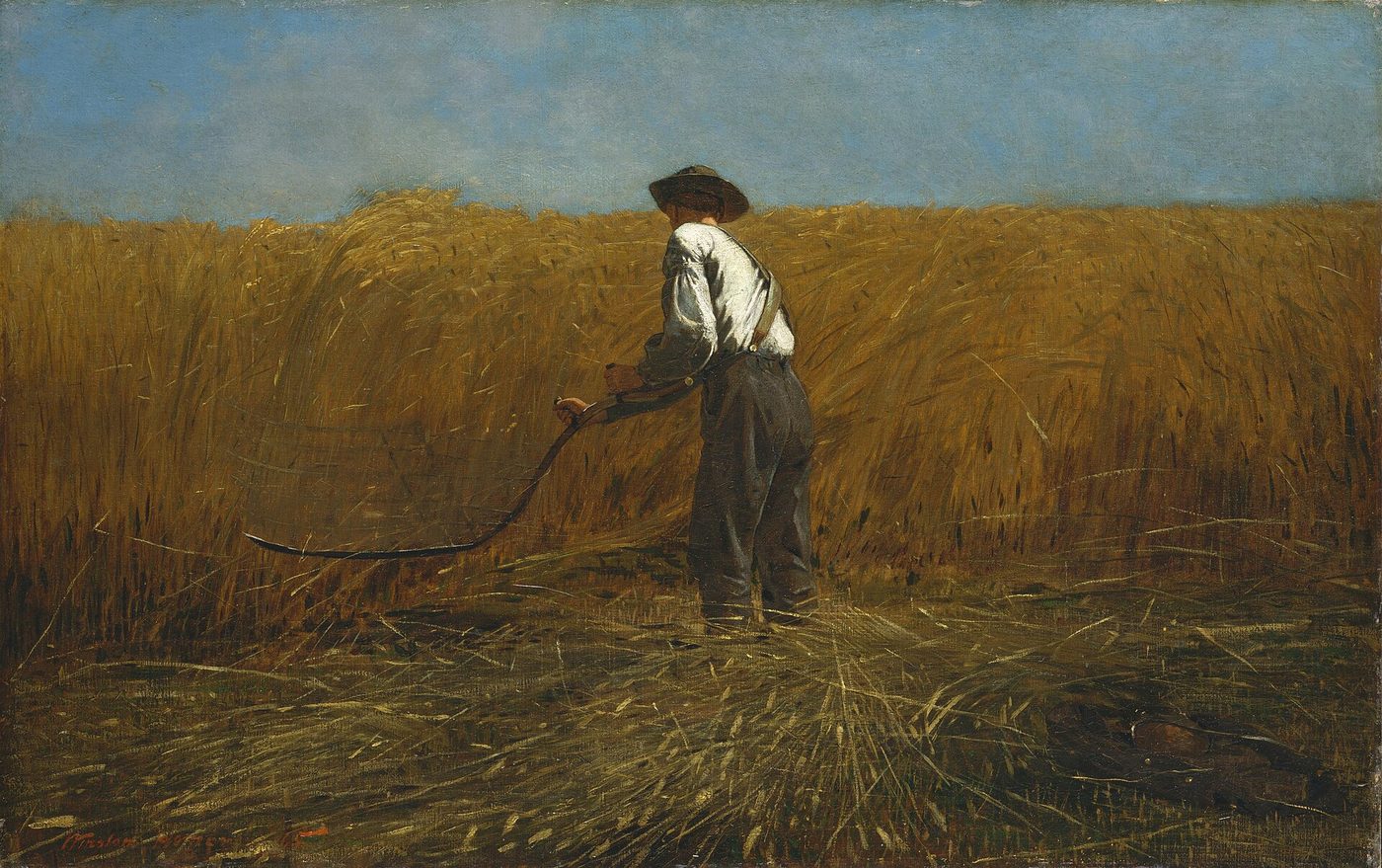 The Veteran in a New Field by Winslow Homer