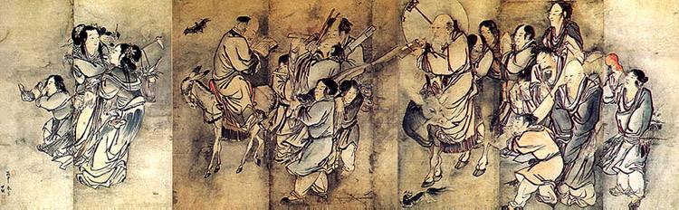 Gathering of Immortals by Kim Hong-do