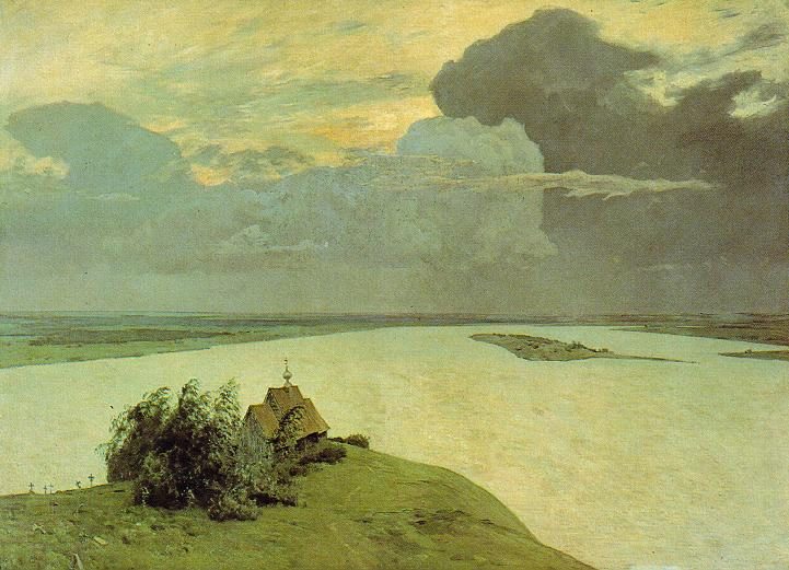 Over Eternal Peace by Isaac Levitan