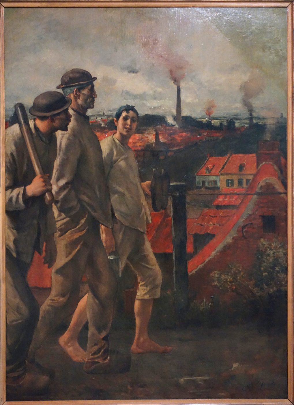Return from the Mine by Constantin Meunier