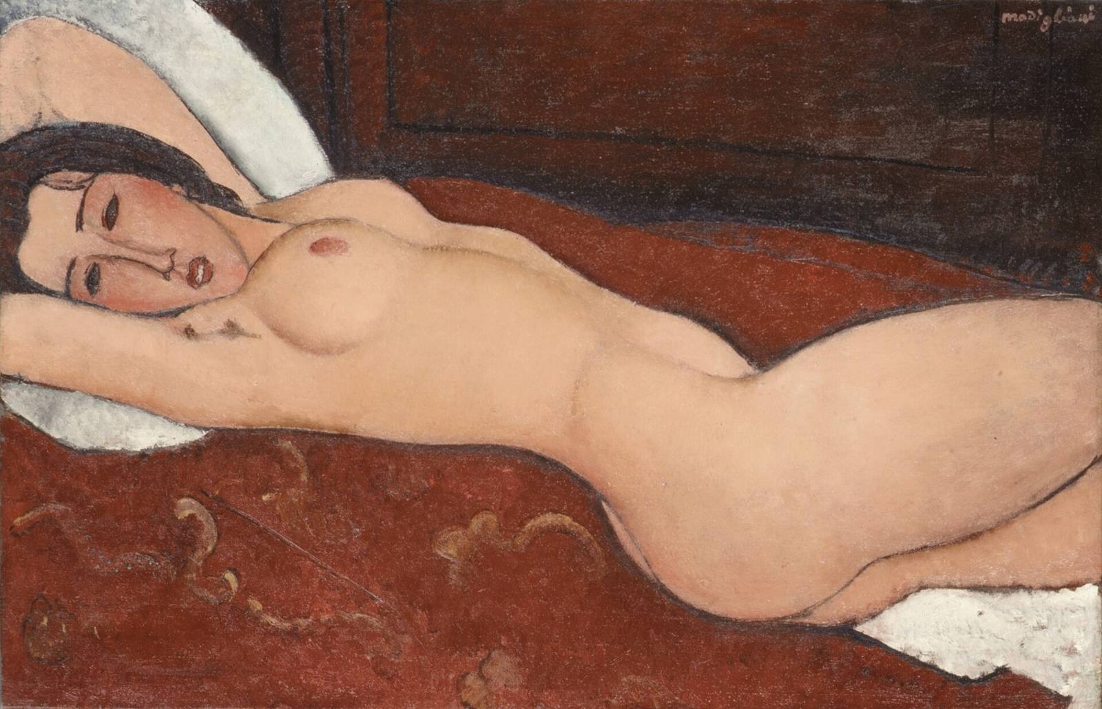 Reclining Nude by Amedeo Modigliani