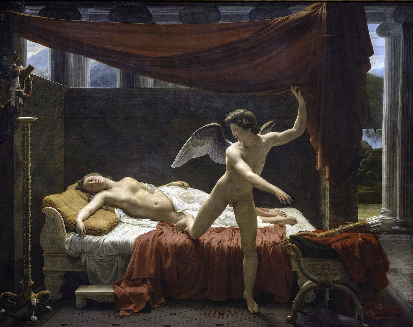 L'Amour et Psyché by François-Édouard Picot