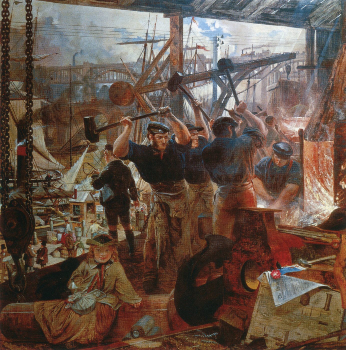 Iron and Coal by William Bell Scott