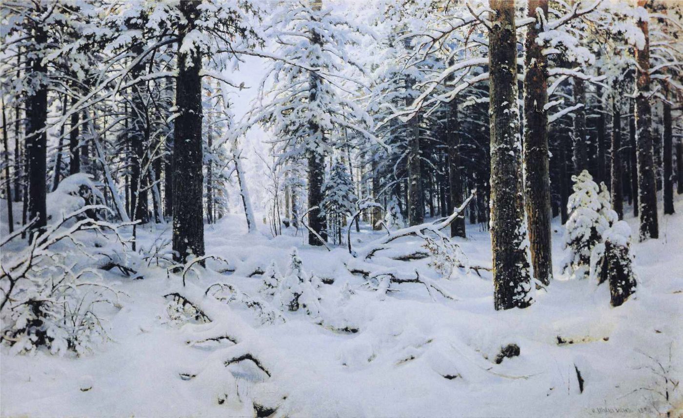 Winter by Ivan Ivanovich Shishkin