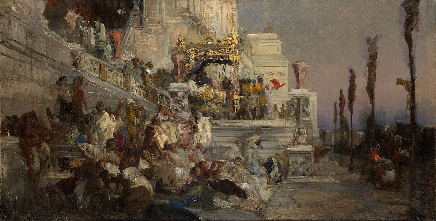 Study for Nero's Torches by Henryk Siemiradzki