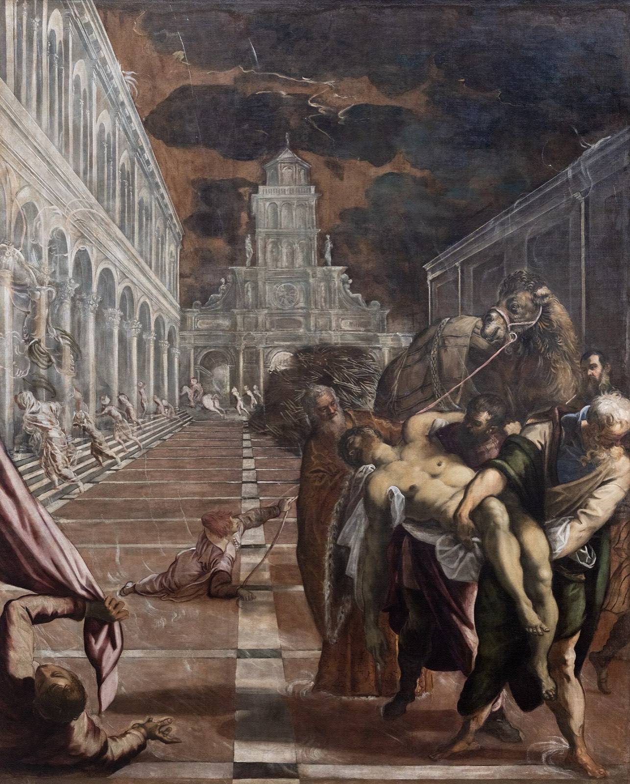 The Removal of the Body of Saint Mark by Tintoretto