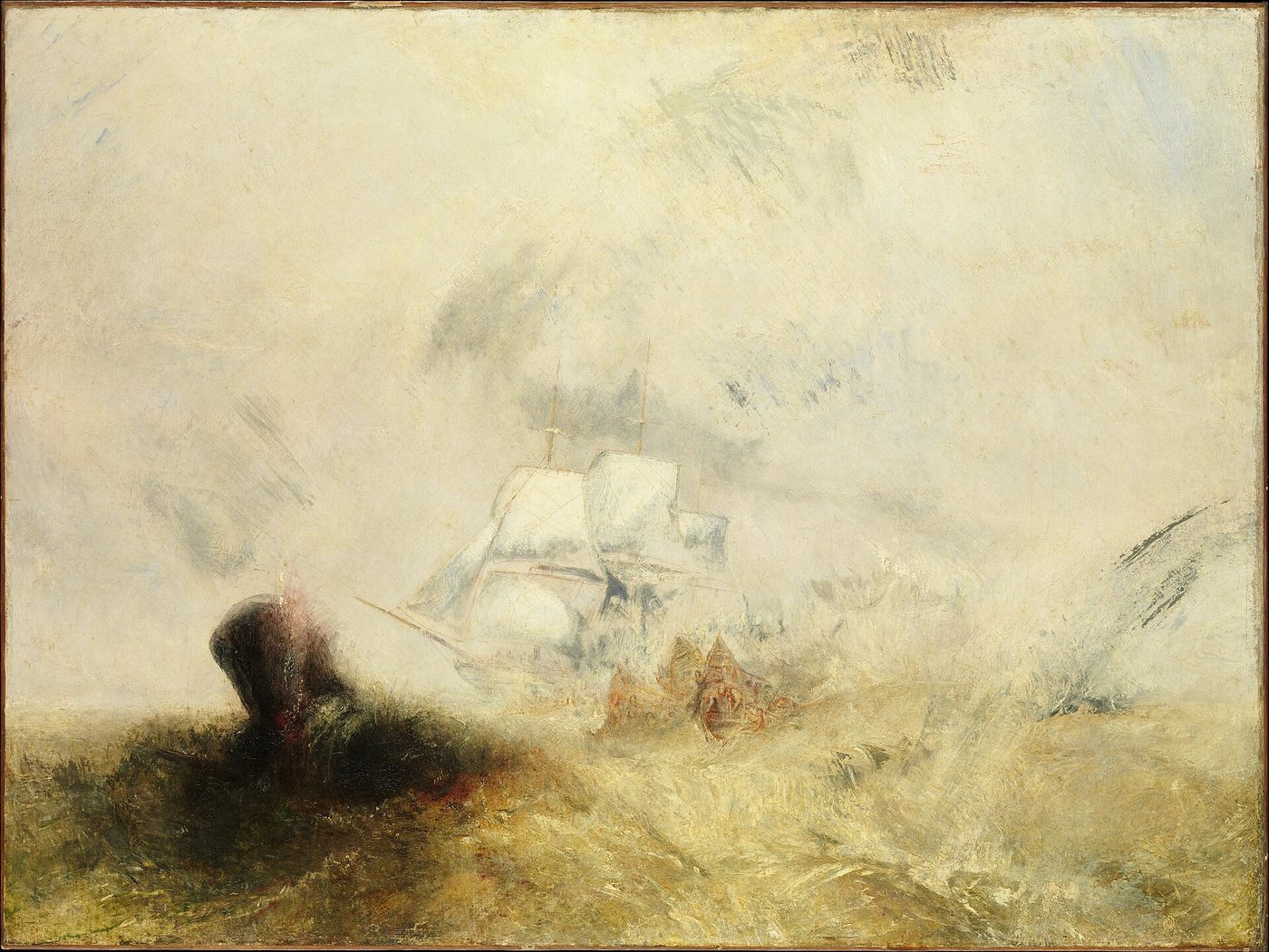 Whalers by J. M. W. Turner