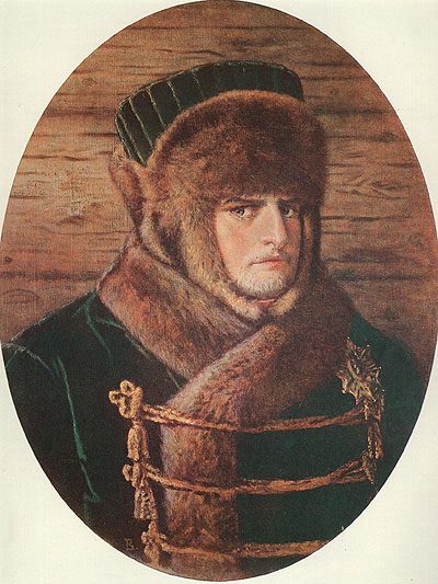Napoleon in Winter Clothing by Vasily Vereshchagin