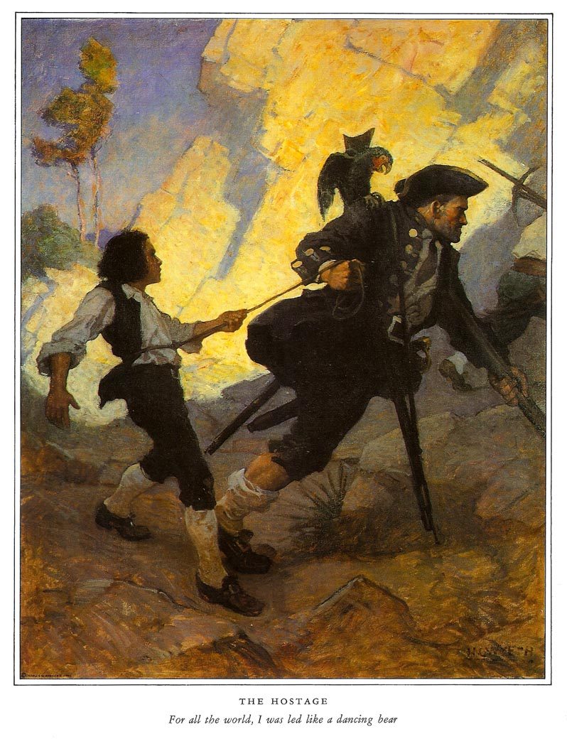 The Hostage by N. C. Wyeth