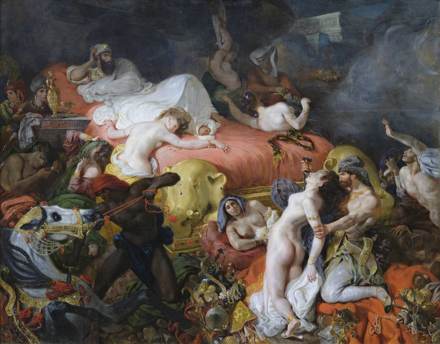 The Death of Sardanapalus, Eugène Delacroix