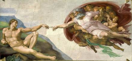 The Creation of Adam, Michelangelo