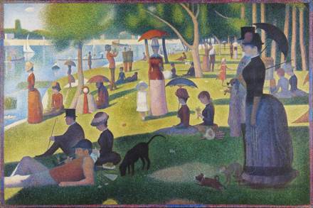 A Sunday Afternoon on the Island of La Grande Jatte, Georges Seurat