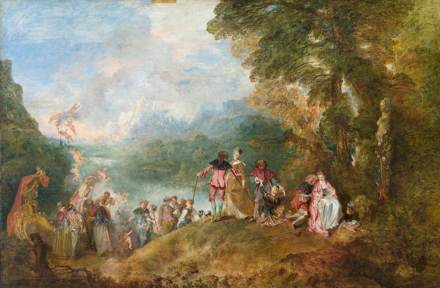 The Embarkation for Cythera, Antoine Watteau