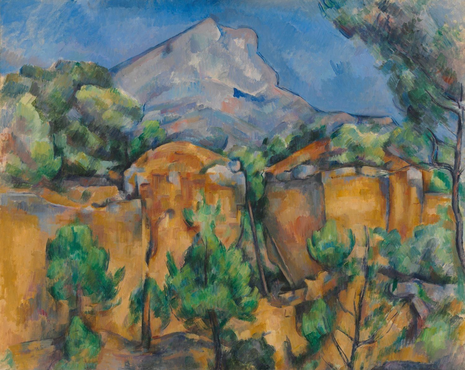 Mont Sainte-Victoire by Paul Cézanne