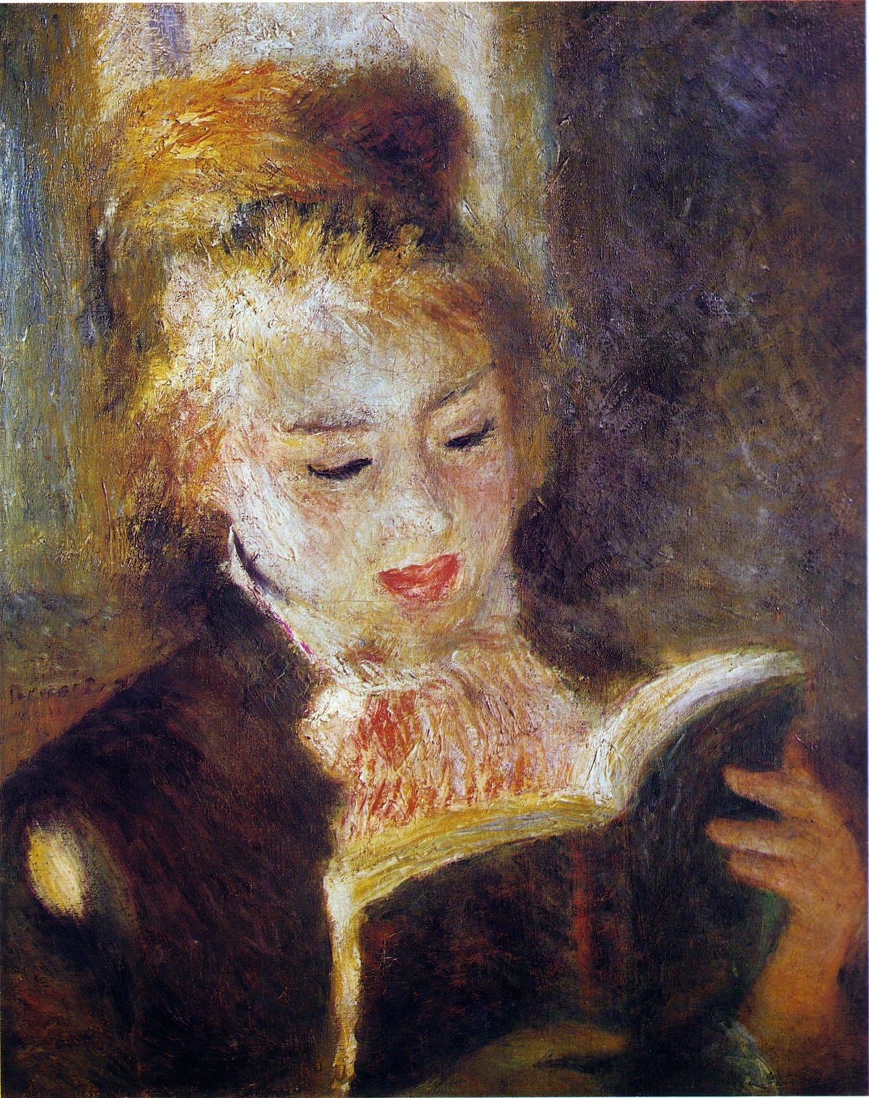 La Liseuse (The Reader) by Pierre-Auguste Renoir