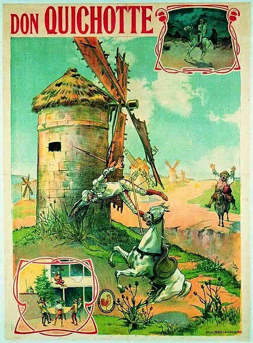 Adventures of Don Quixote (1903) film poster